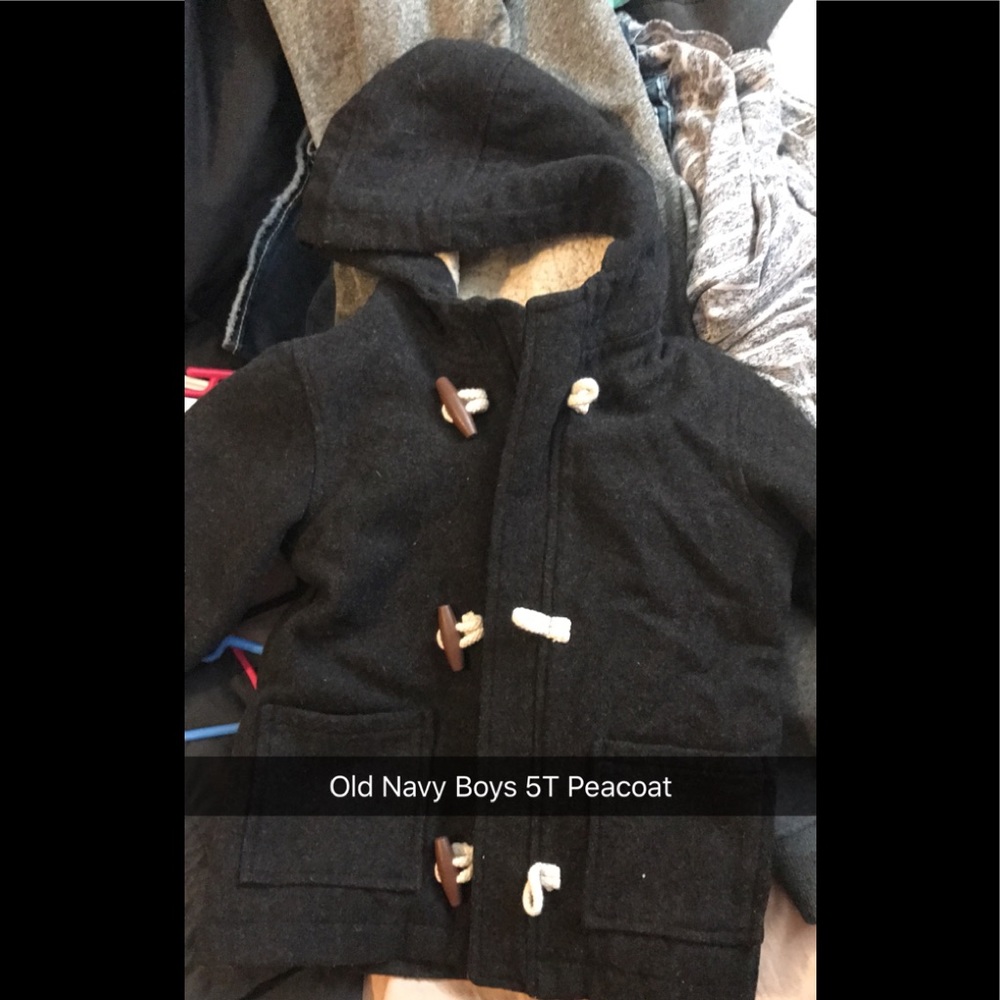 Old Navy Boys 5T Peacoat